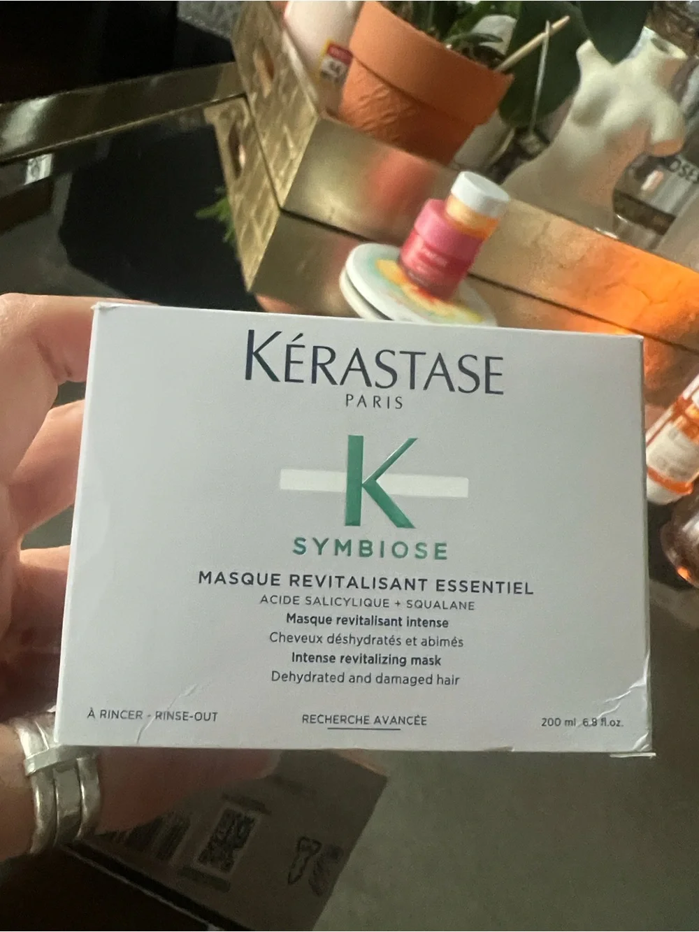 Kerastase Symbiose Hair Mask White with Green Accents